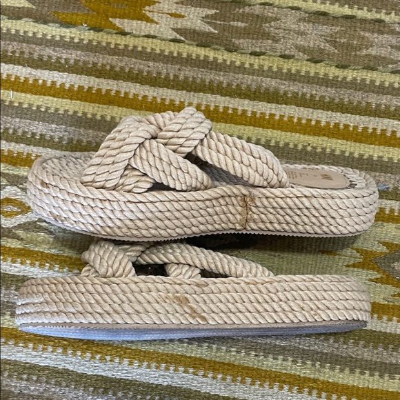 H&M Beige Rope Sandals - Picture 3 of 4